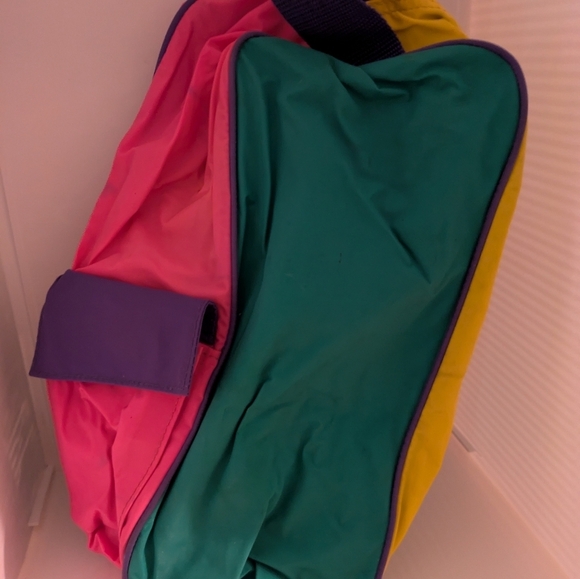 Colorful Backpack with Multiple Pockets Pre-owned - Picture 5 of 6